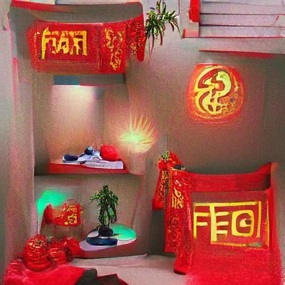 AI Visualizes Feng Shui Principles