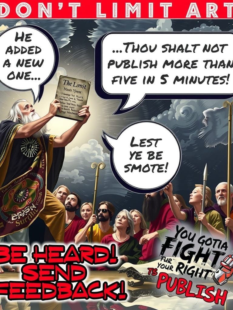 Futuristic Cityscape with Neon Graffiti Poster