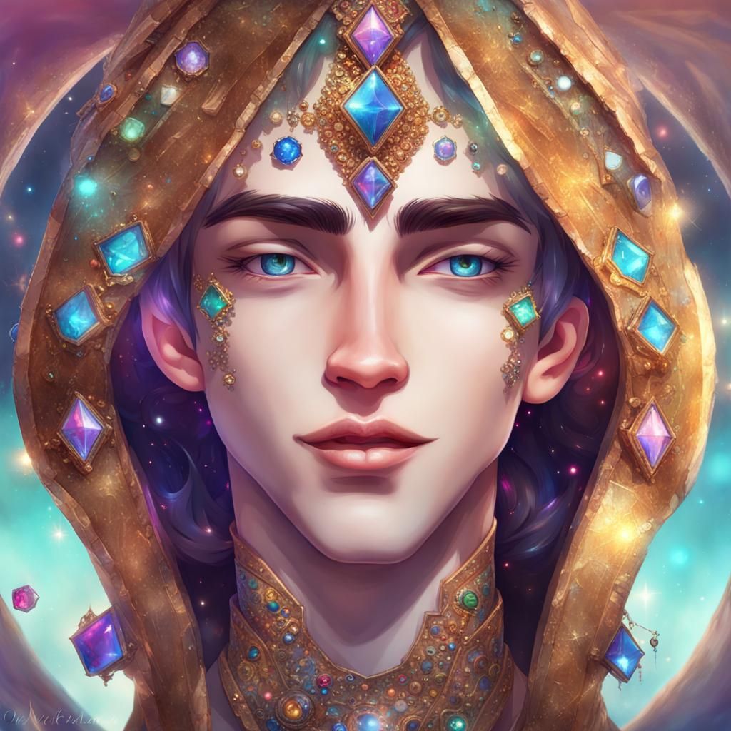 Bejeweled Young Man 240504F