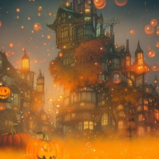 Steampunk City by Studio Ghibli in Anime Style