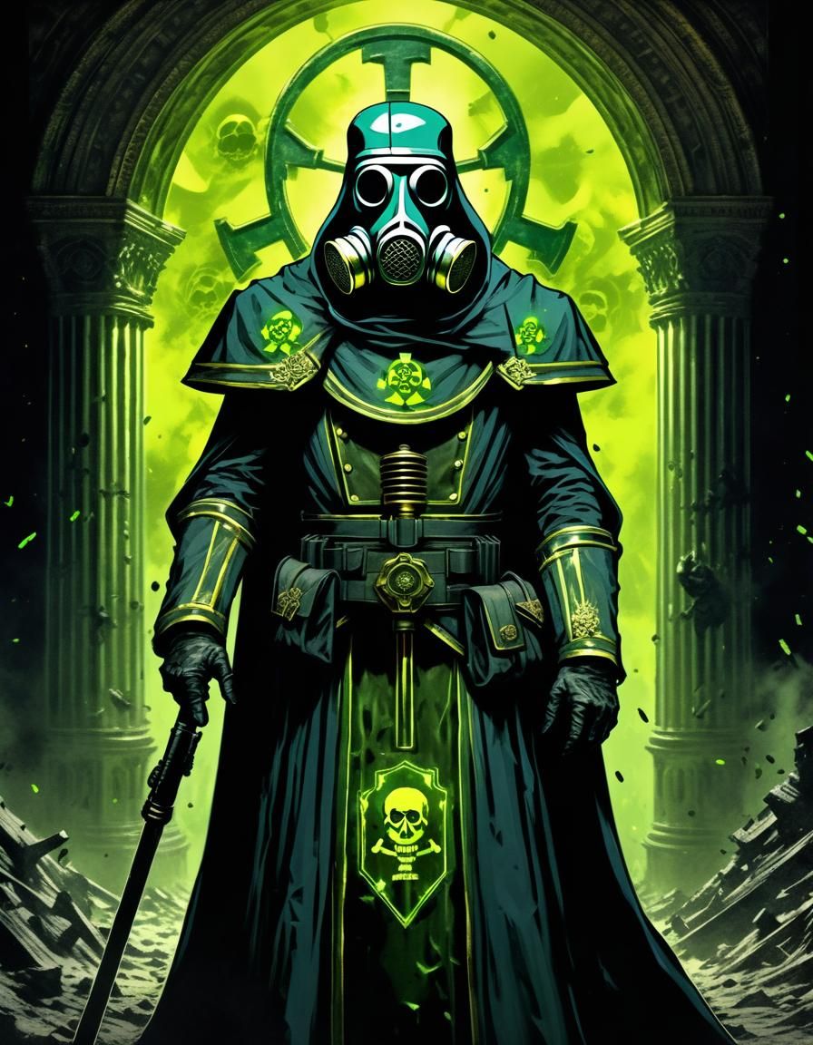 Radioactive Emperor on Nuclear Throne: Doré Style