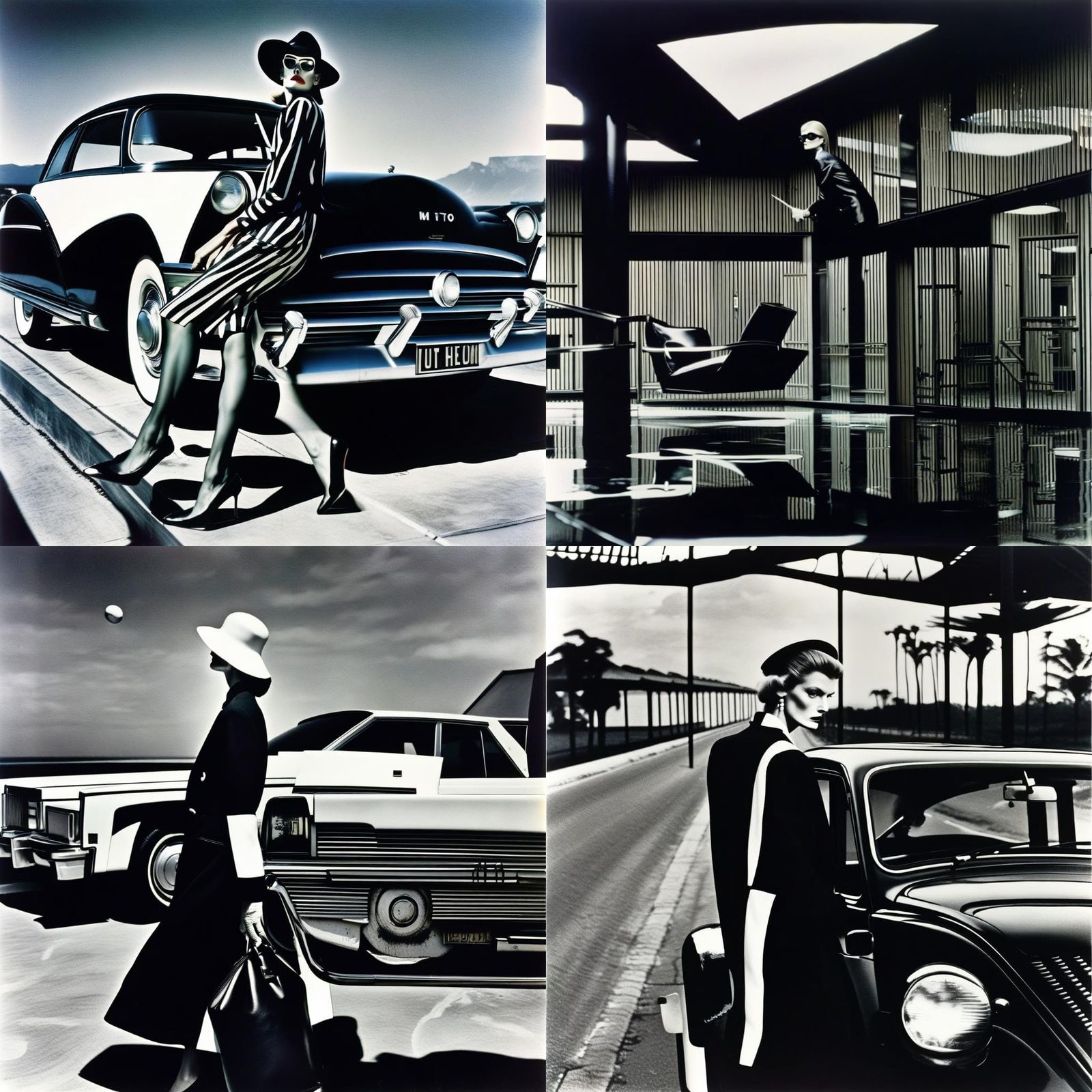 Dramatic Portrait in the Style of Newton