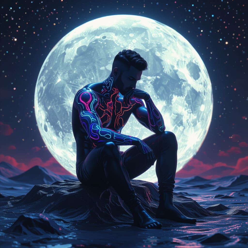 Dreamlike doodle art