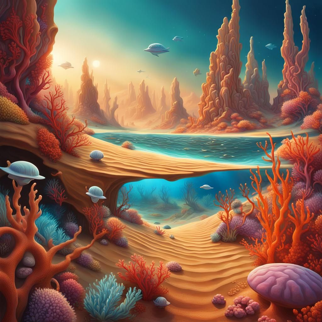 Underwater Paradise: Vibrant Coral Reefs and Marine Life