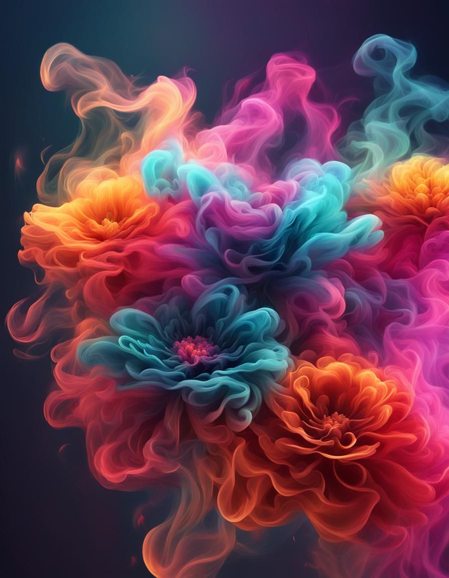 Smokey Flowers