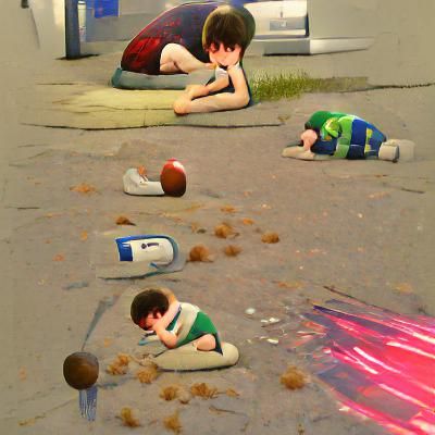 A Sad Boy's Life of Despair
