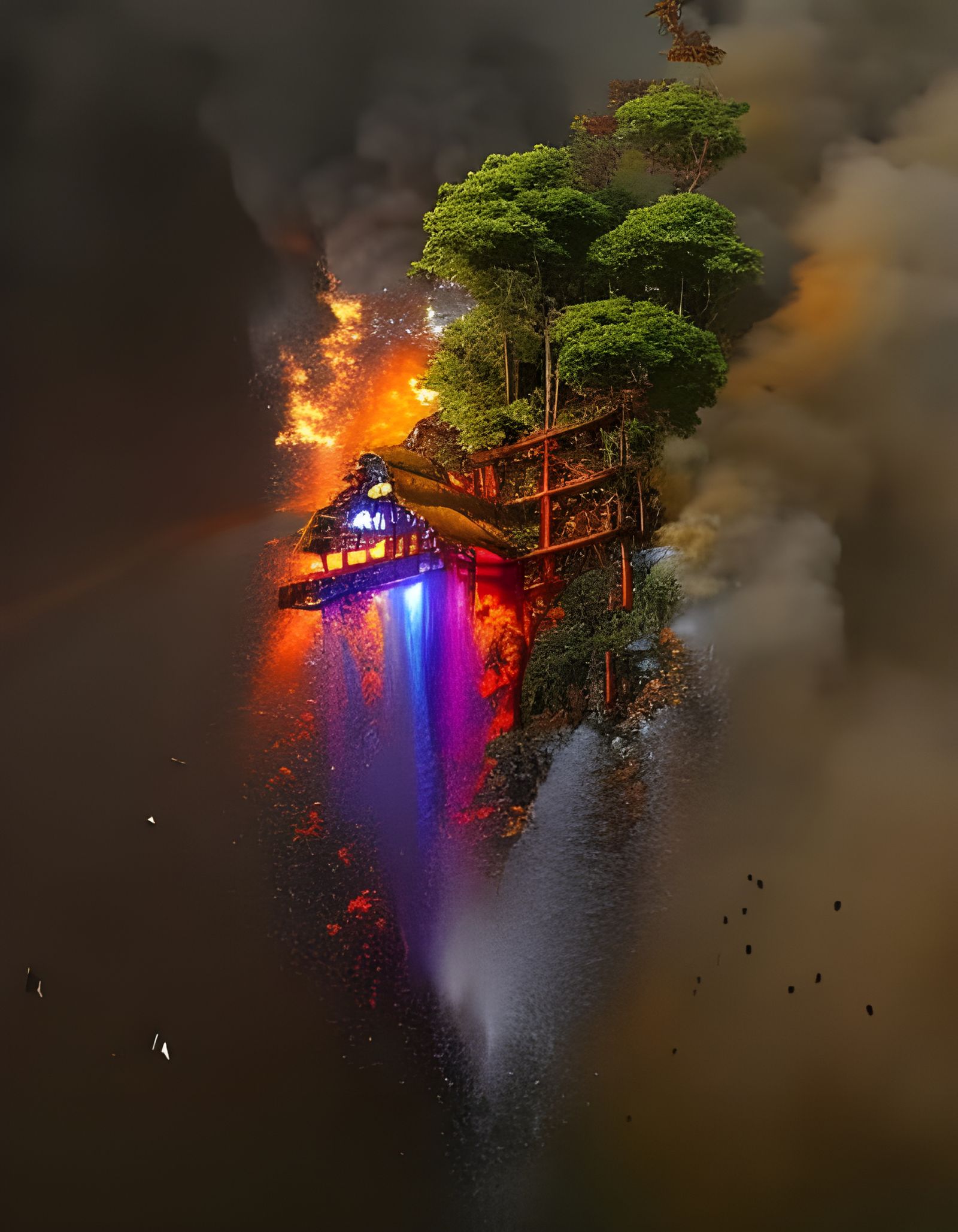 Evil Troll in Jungle Village Splash Art