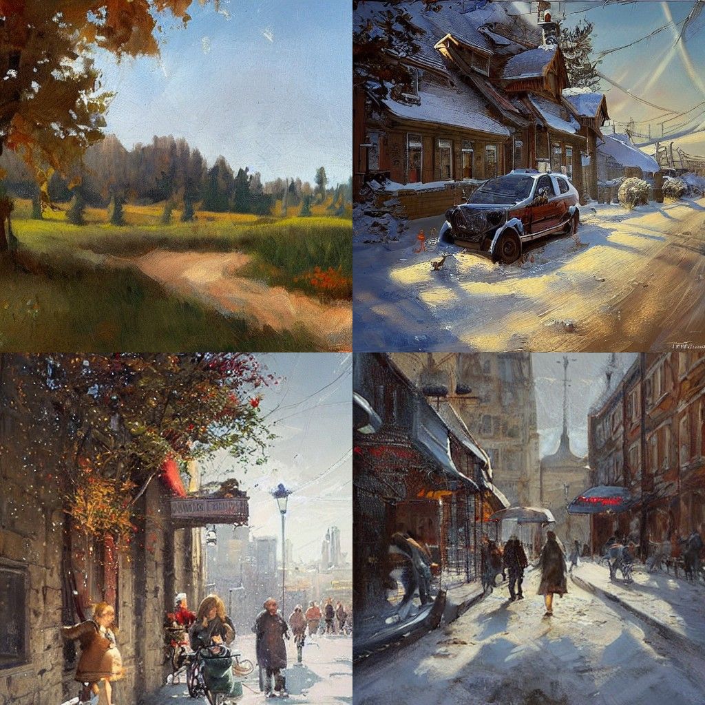 AI Image Inspired by a Distinct Artistic Style