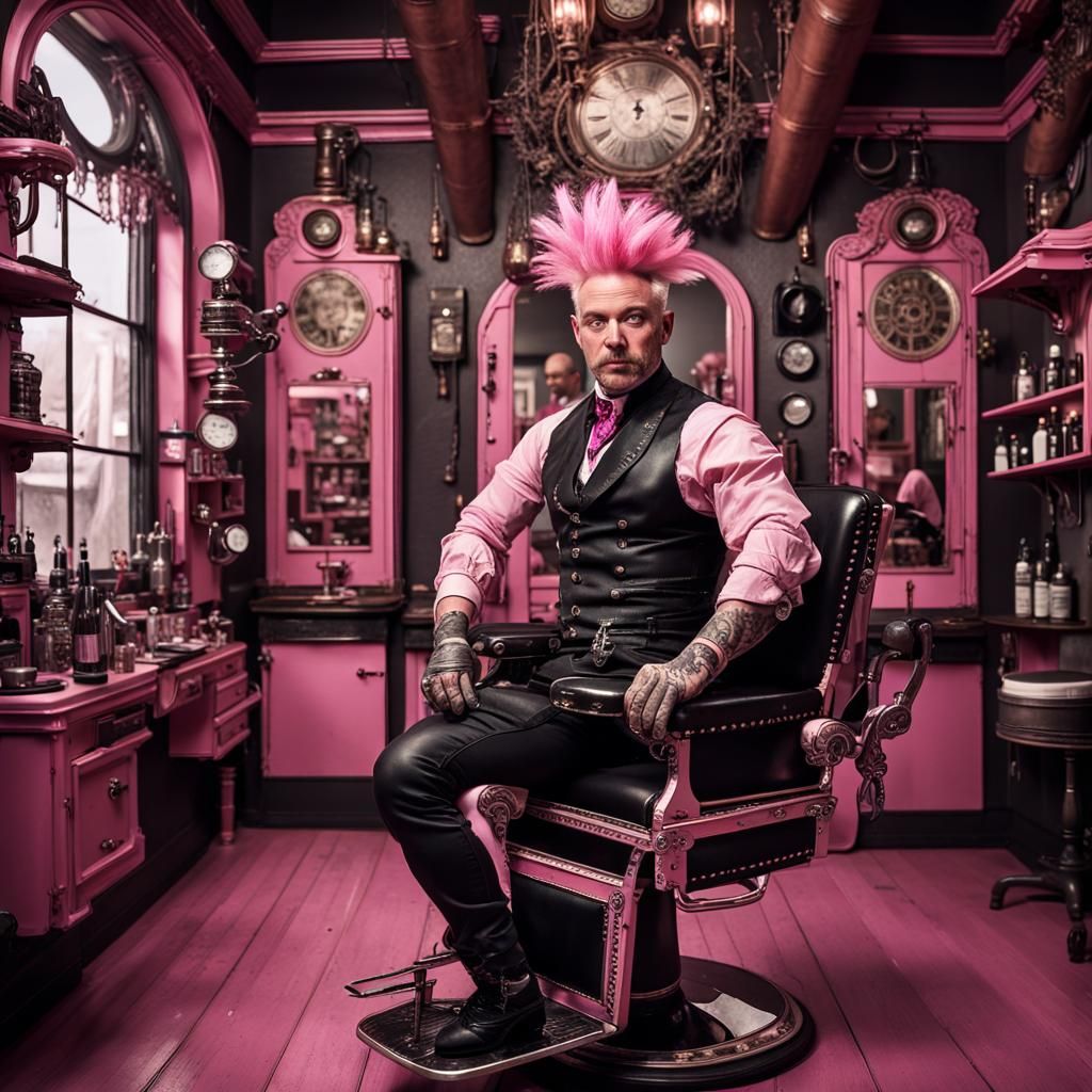 Steampunk Barber Kenny