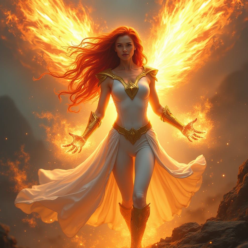 Phoenix Force Empress in Ethereal Chaos