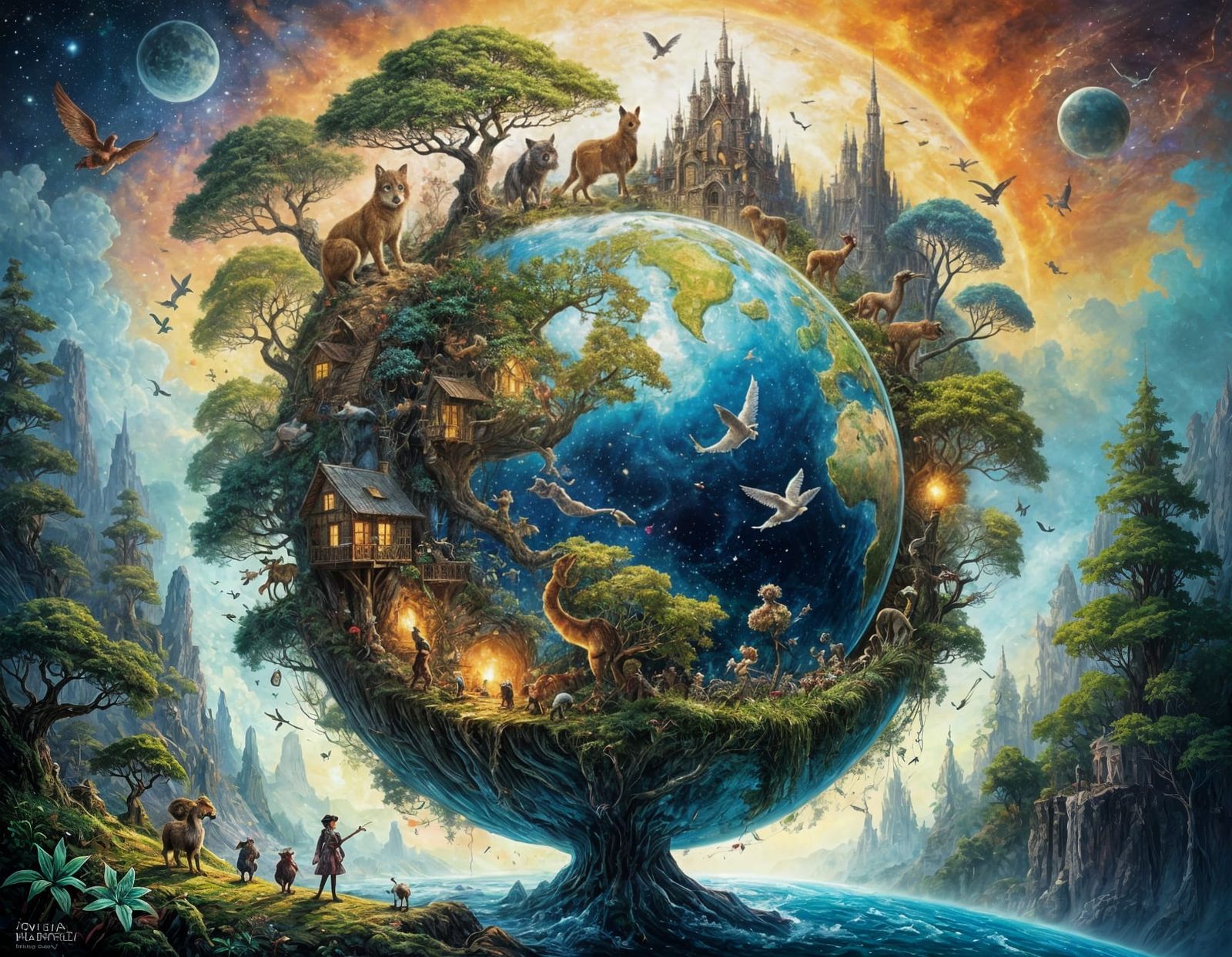 Shepherds of our planet, let's preserve nature!