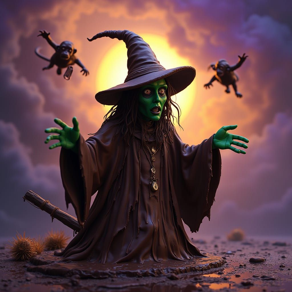 Melting Chocolate Wicked Witch of the West