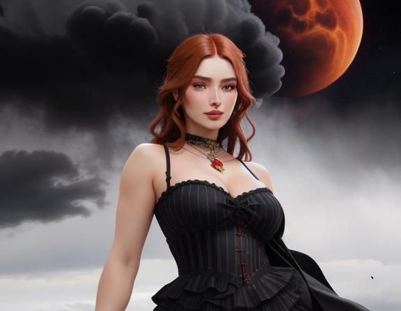 Digital Goddess of the Dark Nebula