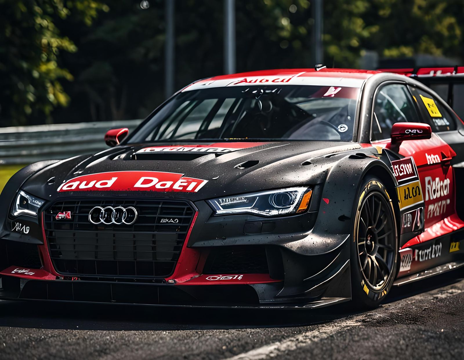 Audi DTM Championship Car in Professional 8K Photo