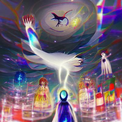 Ethereal Spirit World Landscape