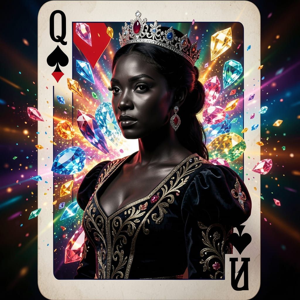 Regal Queen of Diamonds Concept Art