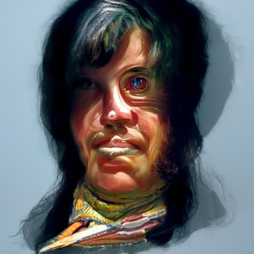 AI Art Generator: A Self-Portrait as Oil Painting