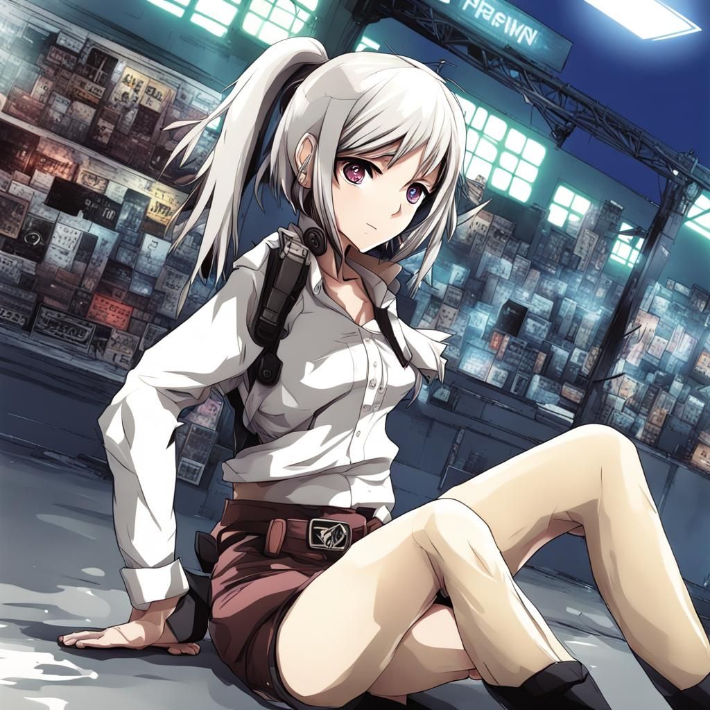 Anime Key Visual in Japanese Manga Style