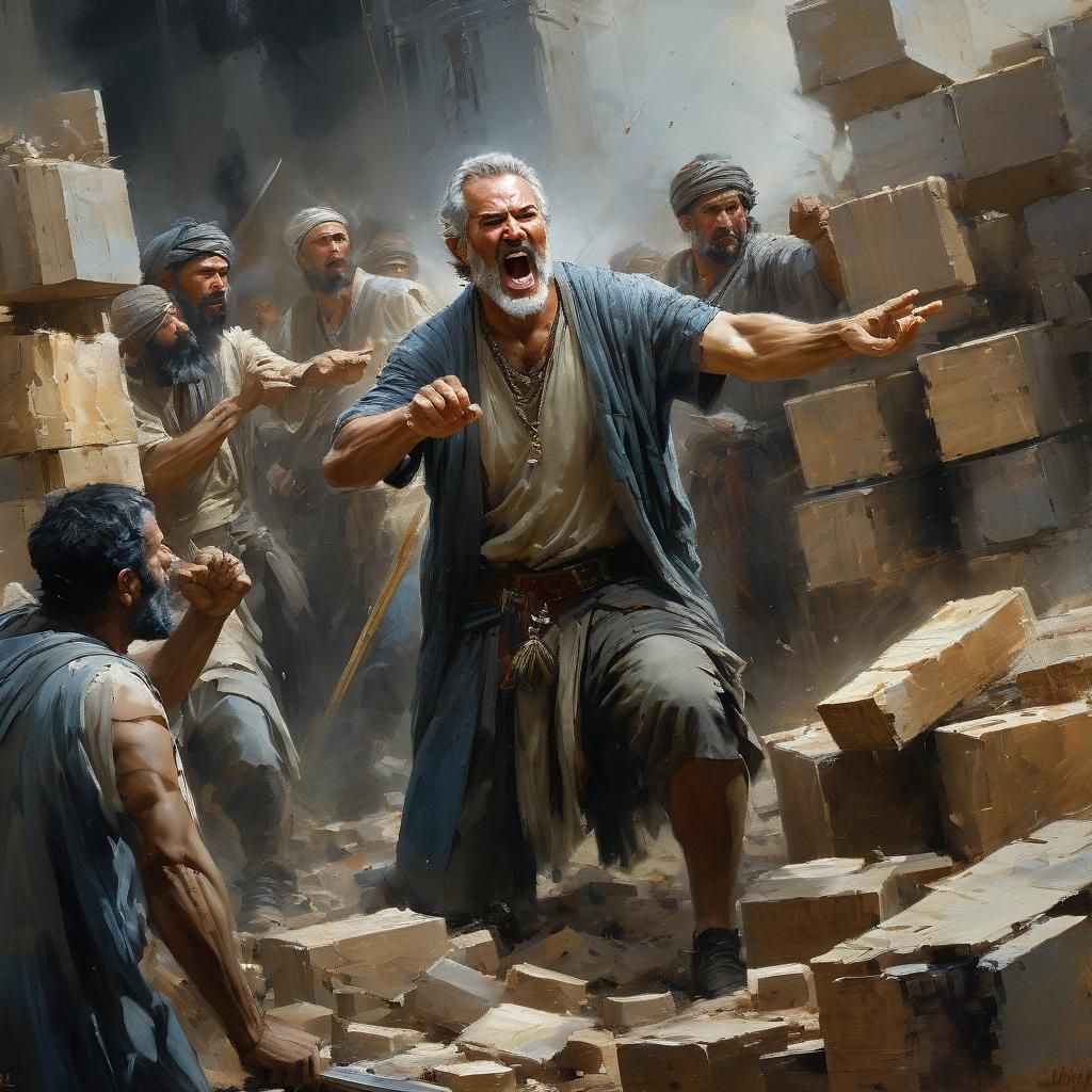 « Then I said to them, You see the distress that we are in… ...