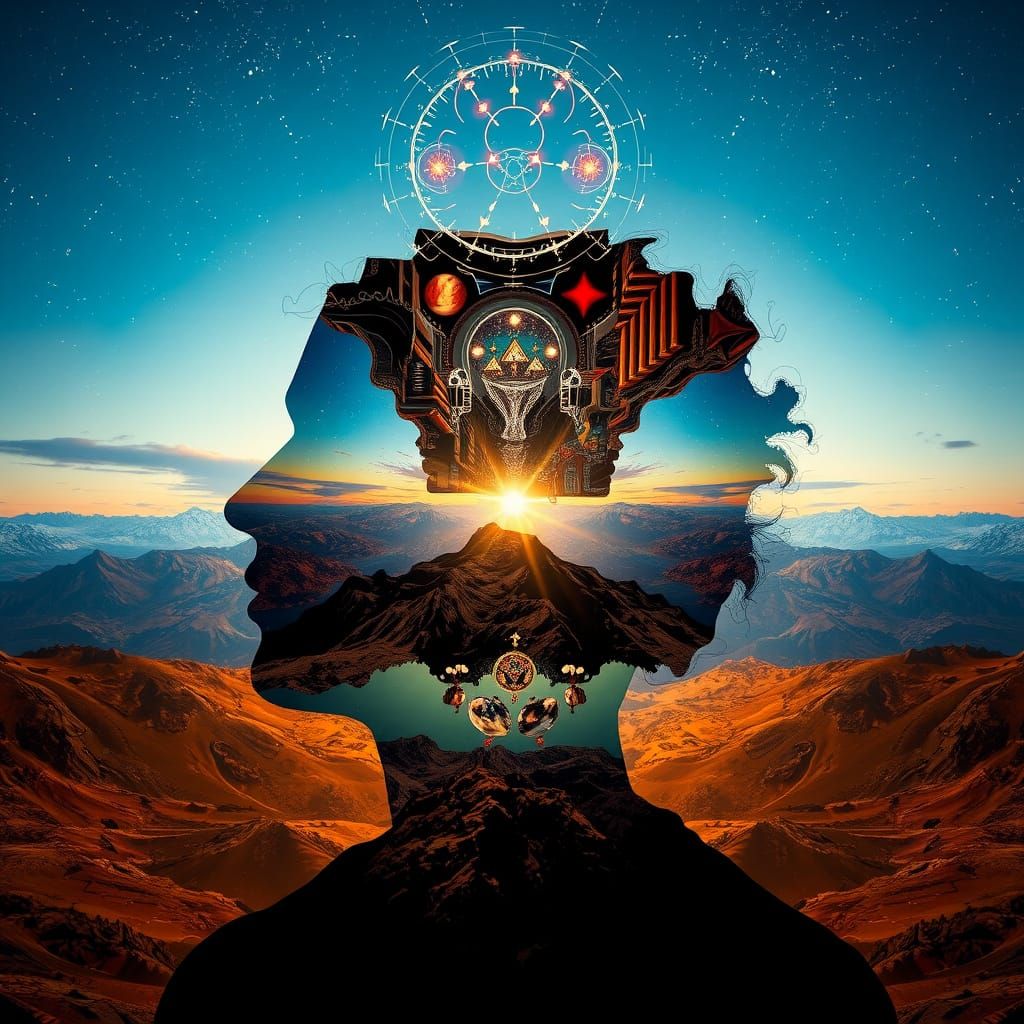 Cosmic Kaleidoscope of Human Consciousness