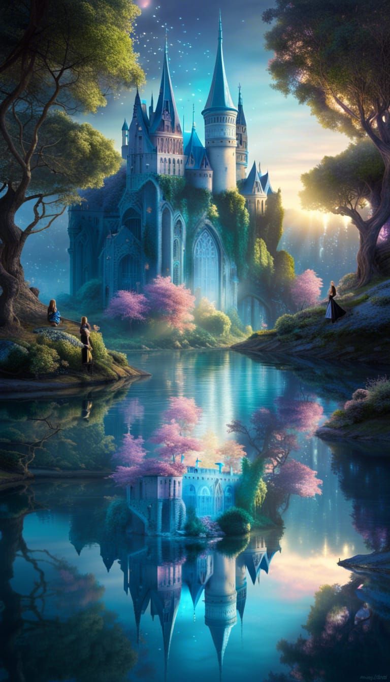 Magical Reflection of a Mystical Fairy Realm