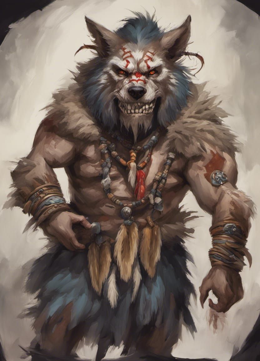 Gnoll shaman 1