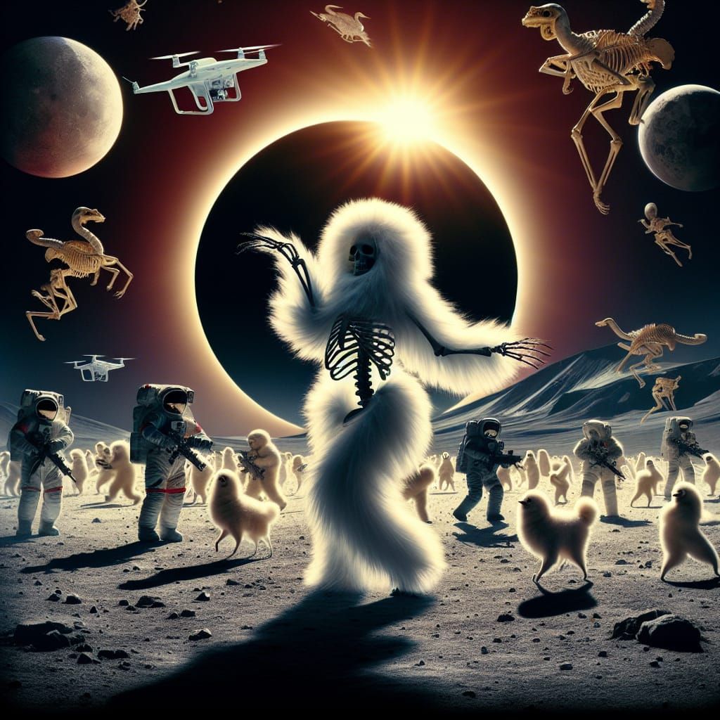 Fluffy Skeletons Dancing in Zero Gravity & Over-Stimulated B...