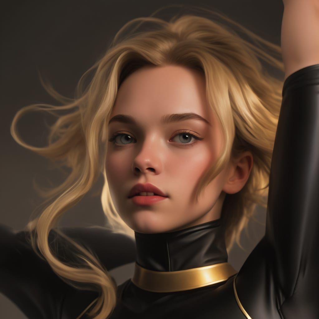 Jayden Bartels as DC's Power Girl Kara Zor-L in Epic Superhe...