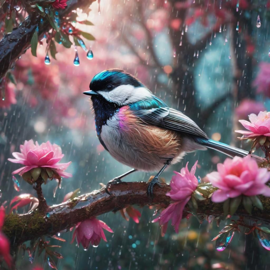 Iridescent Chickadee