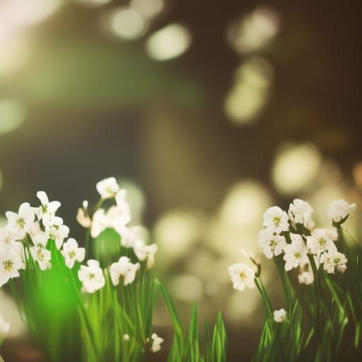 Beautiful Spring Scene in Professional Photography