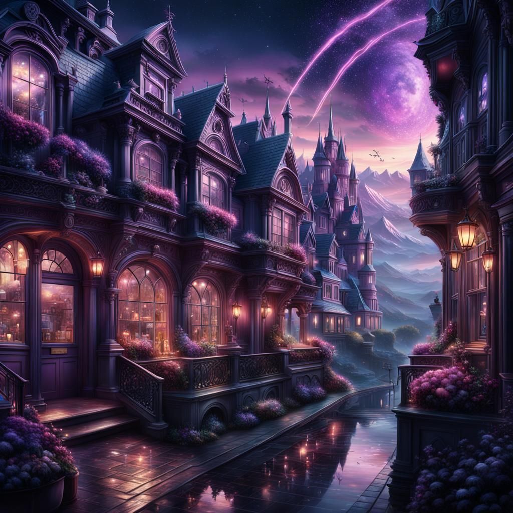 Epic Cinematic Twilight Sparkle Digital Matte Painting