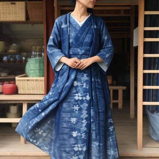 Guntai  shibori indigo  dyes