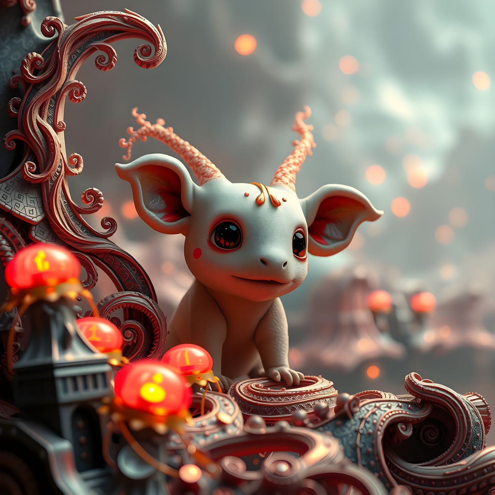 Realistic imaginary creature