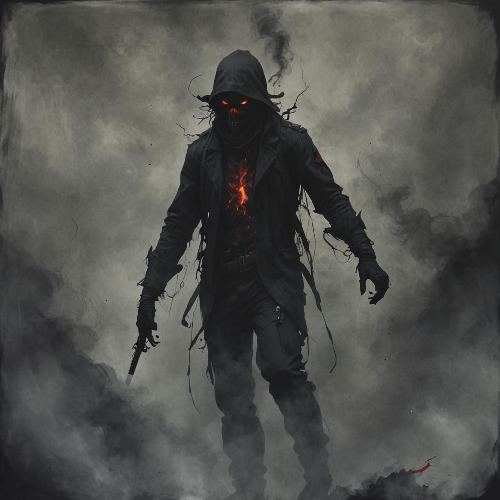 Bloodthirsty Shadow in Liminal Space