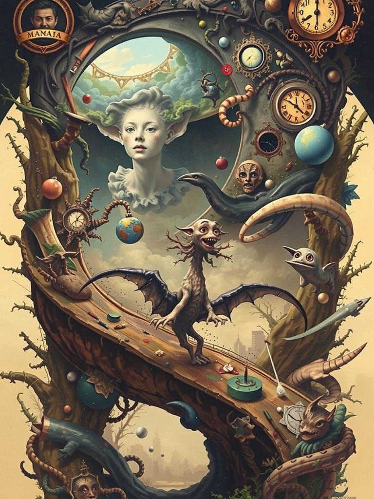 Chaotic Dada Surrealism: The Apostrophe Catastrophe