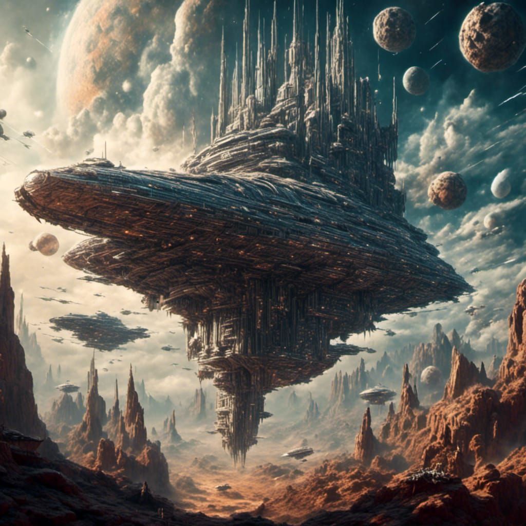 Futuristic civilization