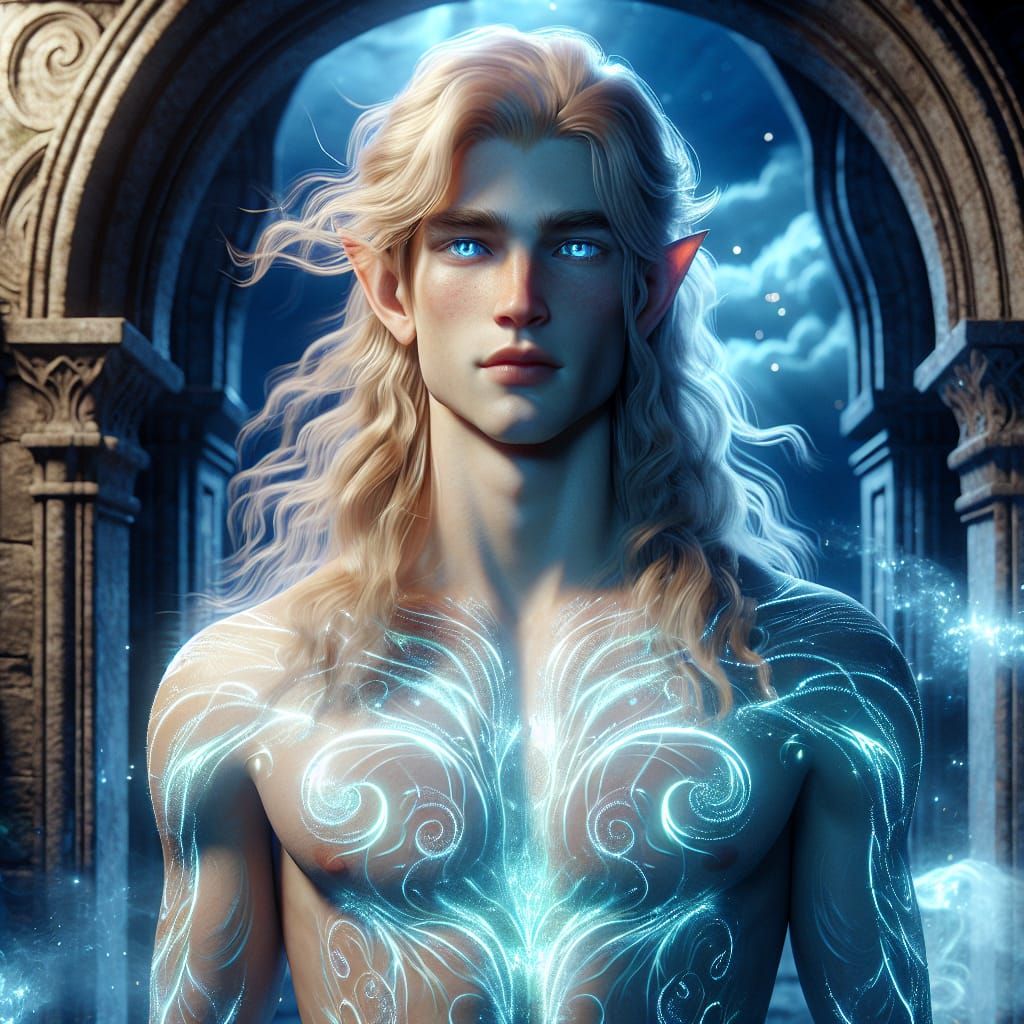 Ethereal Elf Guard at Ancient Shrine