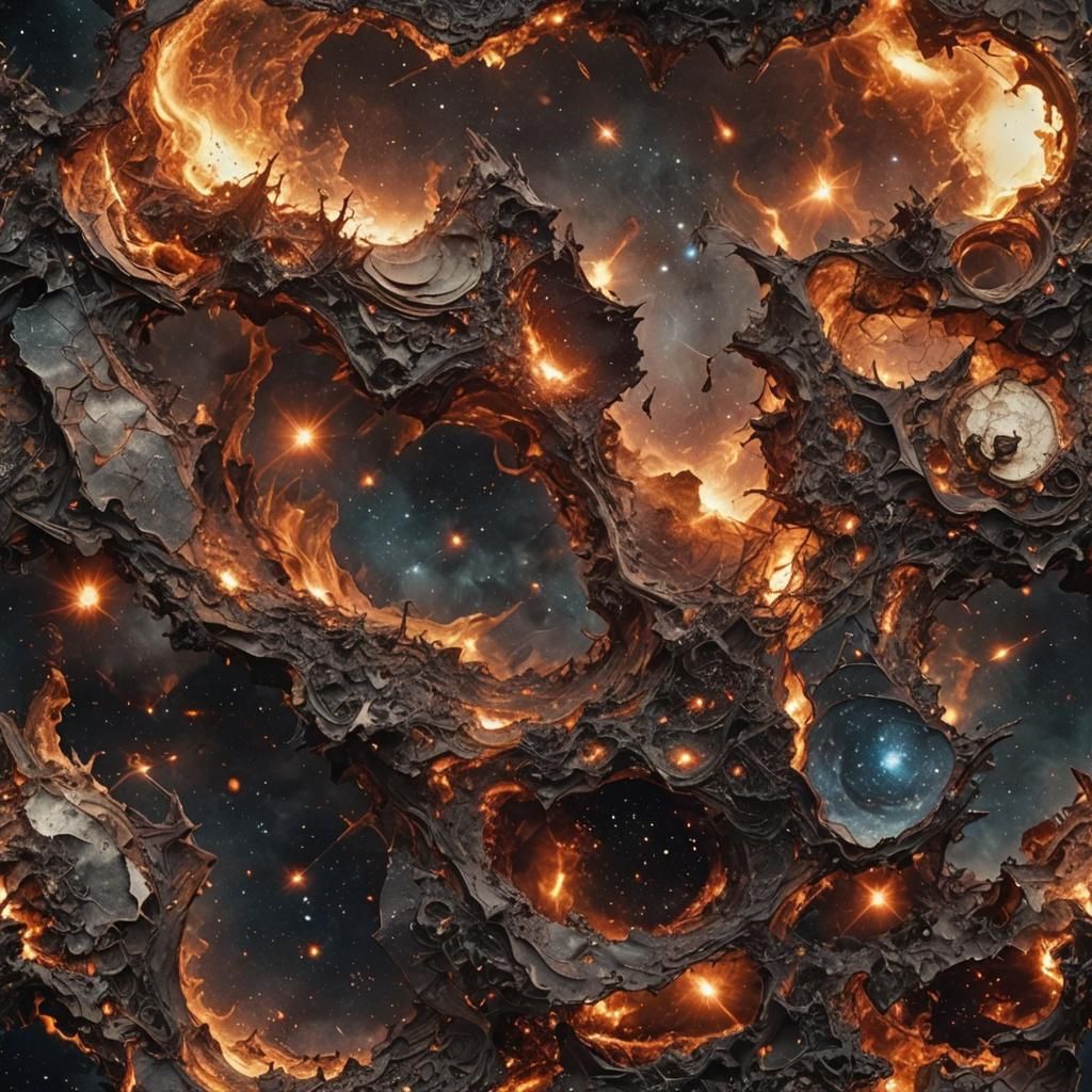 Cosmic Secrets: Burnt Paper Reveals the Universe