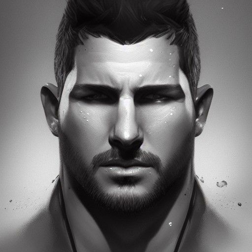 Detailed Portrait of Chris Redfield in Unreal Engine 5
