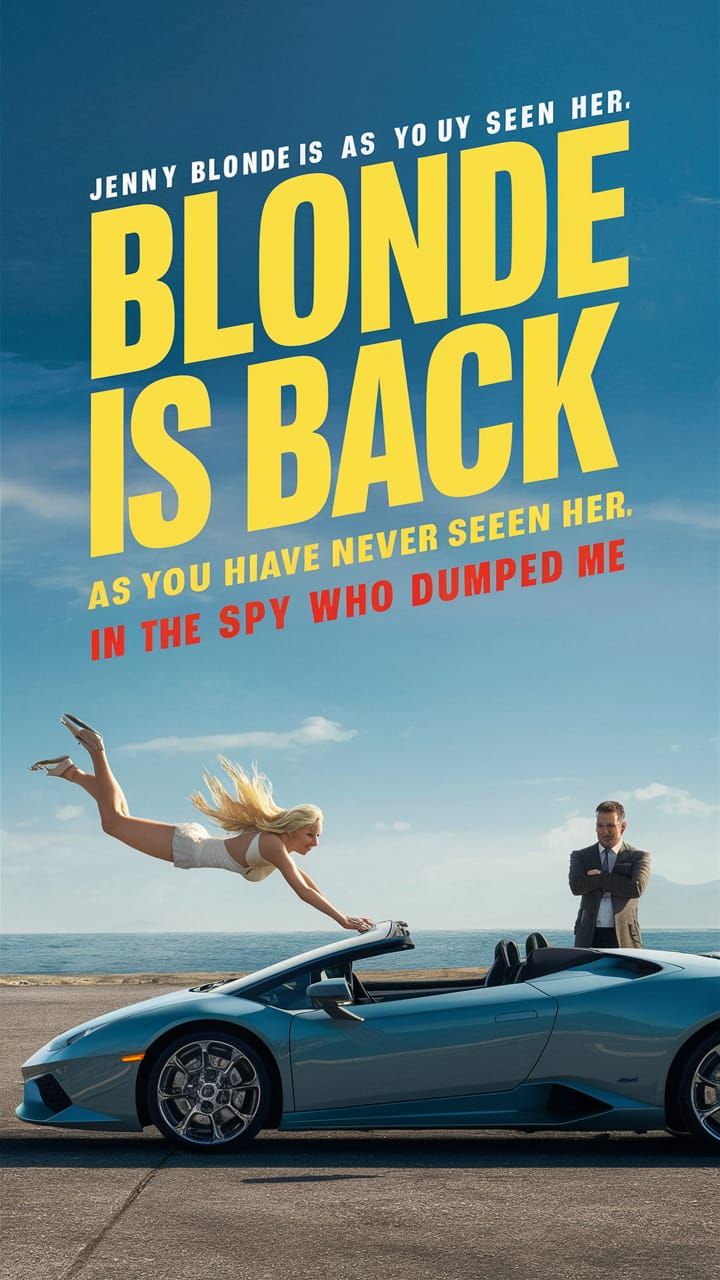 Movie Poster: Blonde Spy in Action