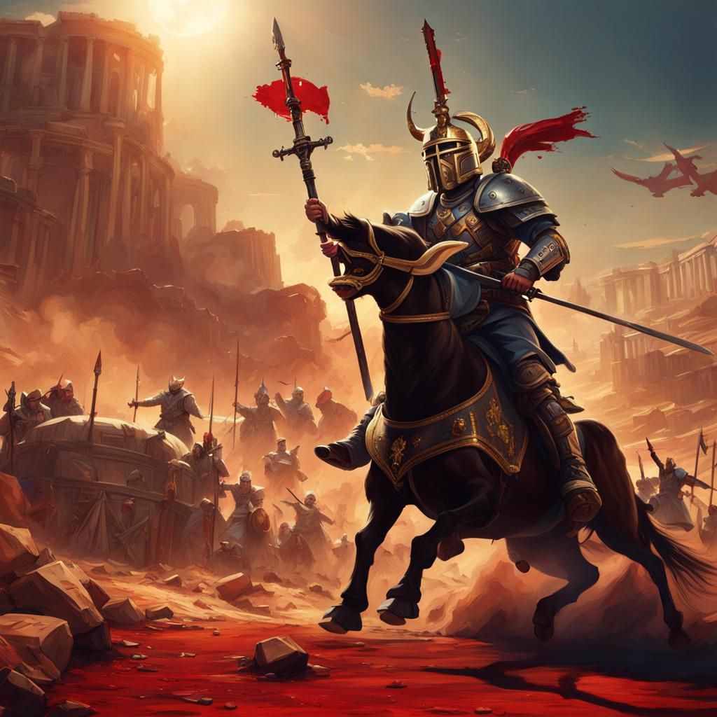 Lanius Rides a Bull in Fallout Las Vegas