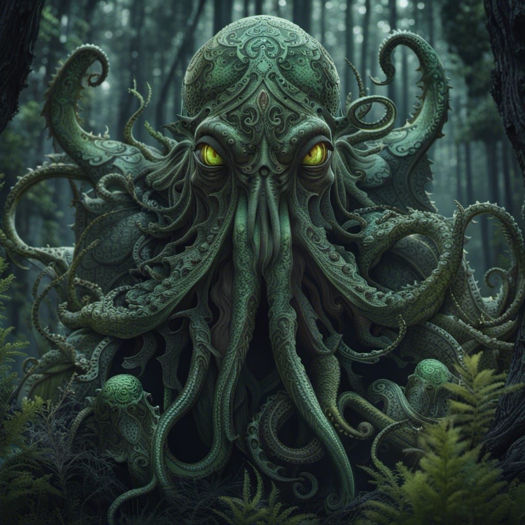 Realistic Cthulhu, made with SDXL 1.0
