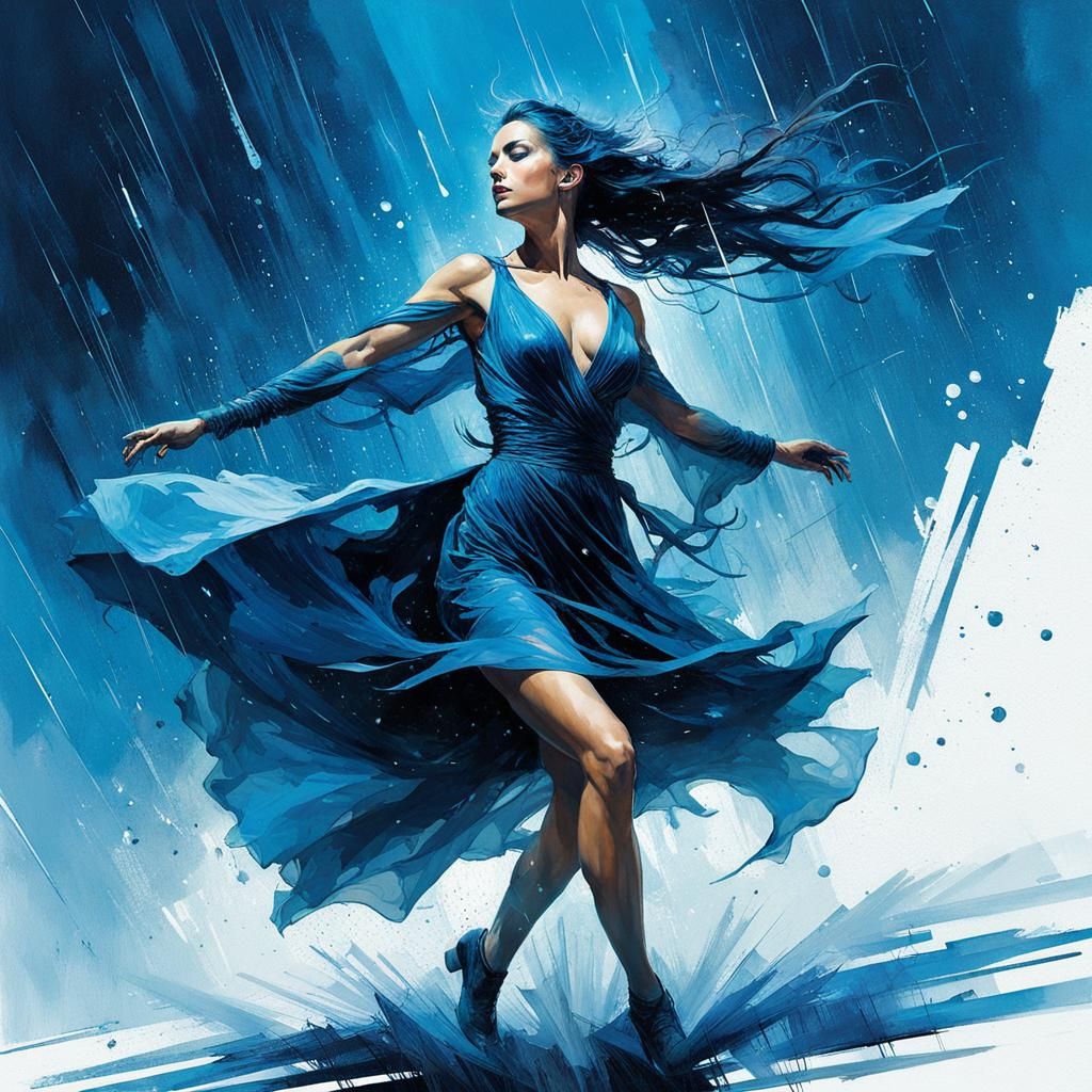 Electric blue