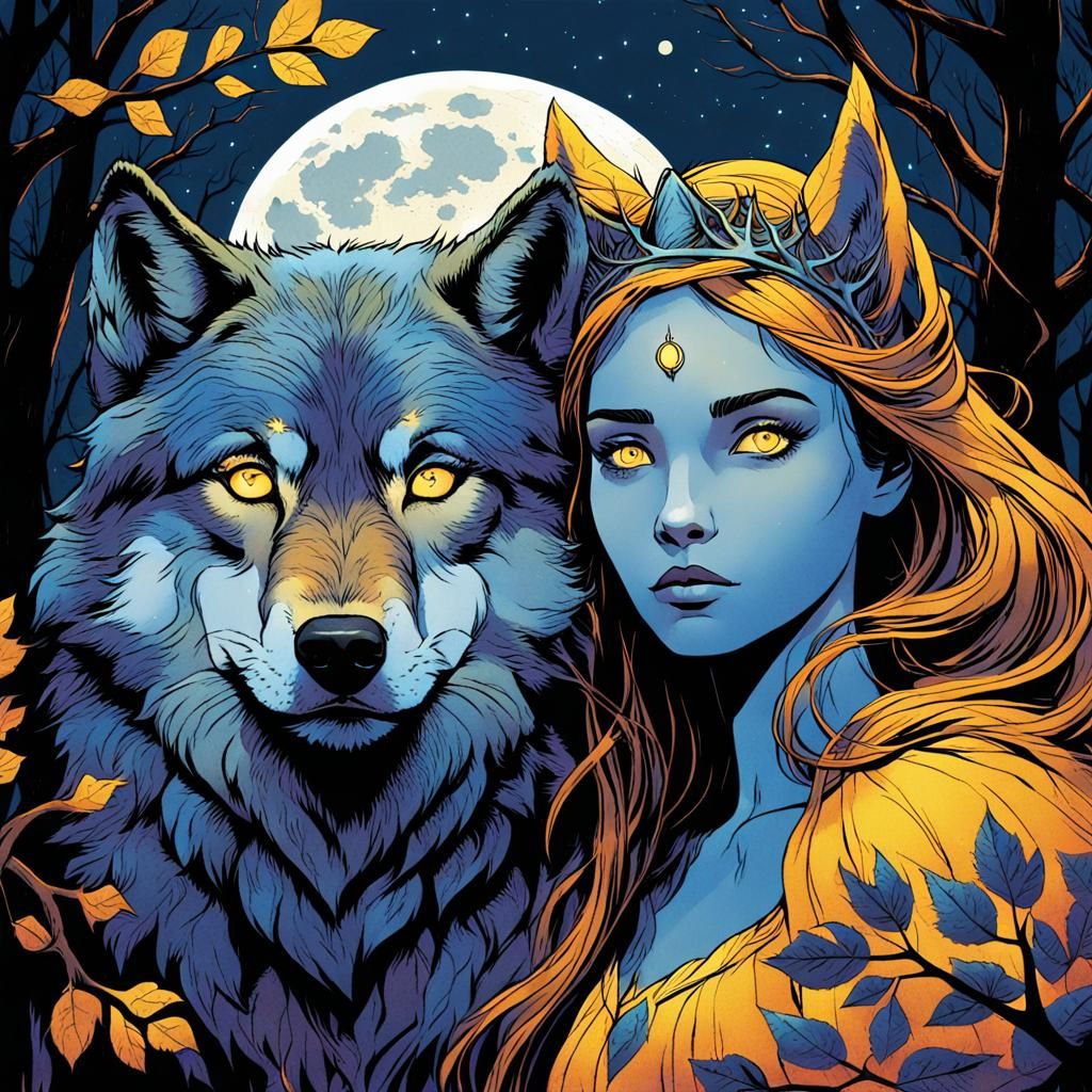 Sleeping beauty meets the big bad wolf #3