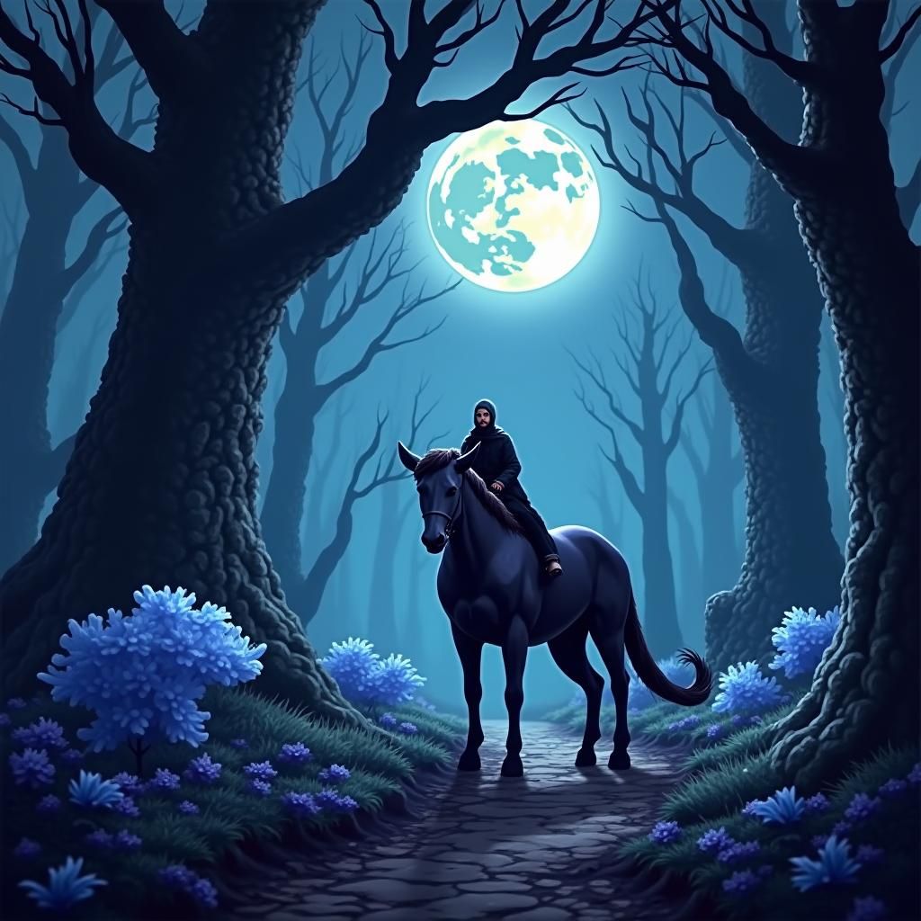 Pixelated Sky: Detailed Matte Painting