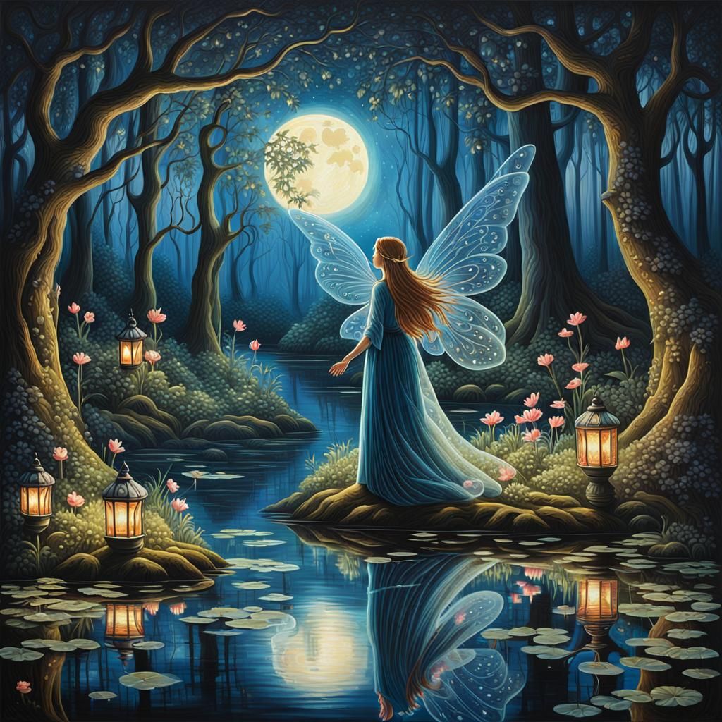 Enchanted Forest: Luminous Fairy Tale Unveiled