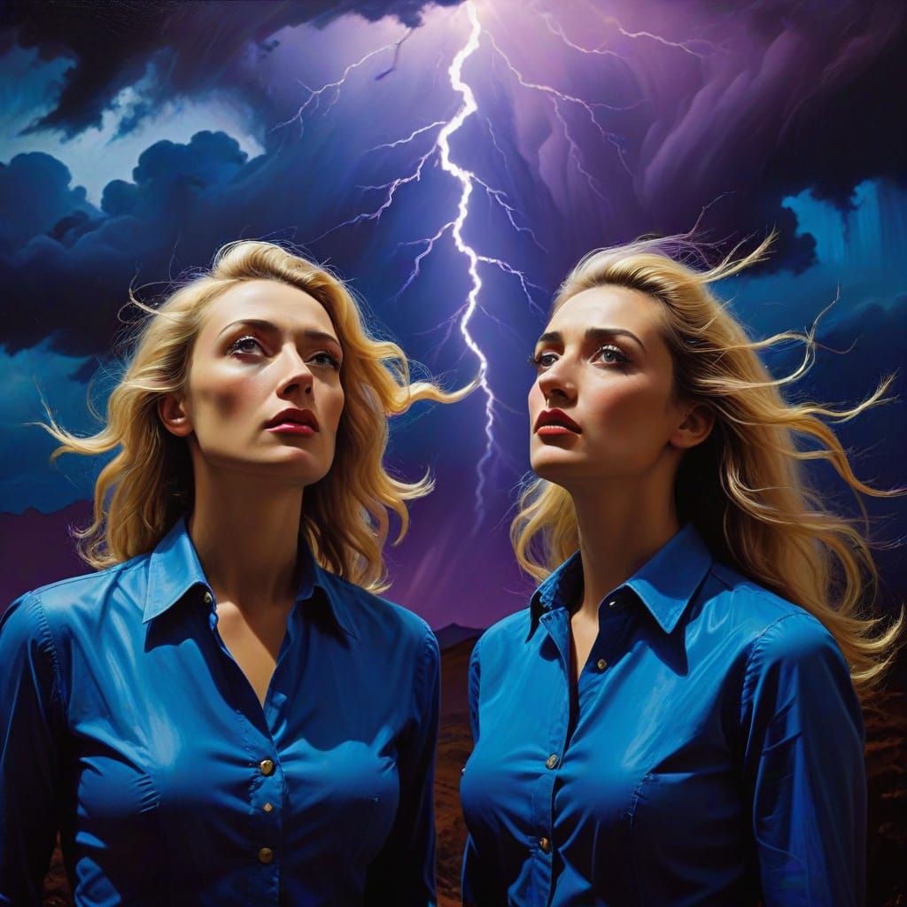 Fearful Faces in the Stormy Night