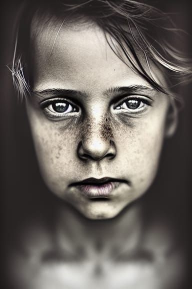 Stunning Close-Up Portrait in Natural Light