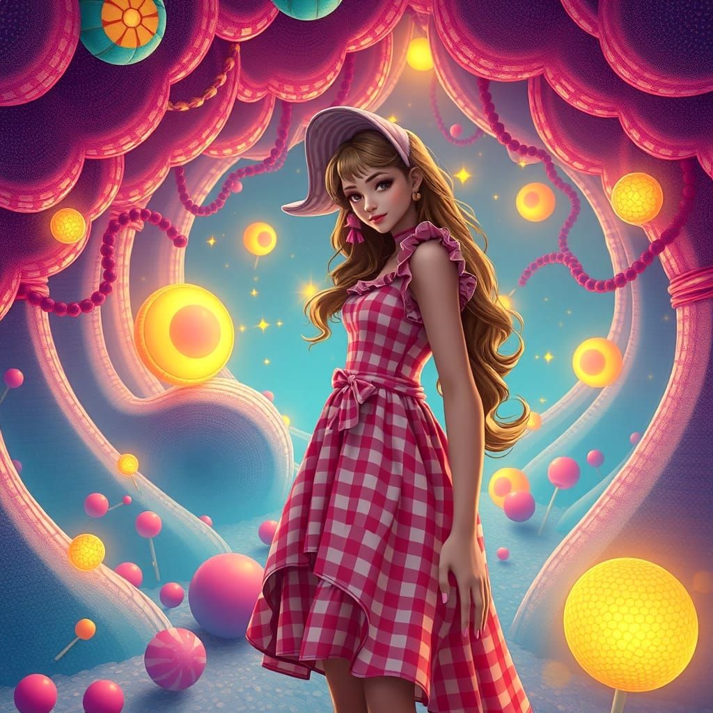 The gingham princess