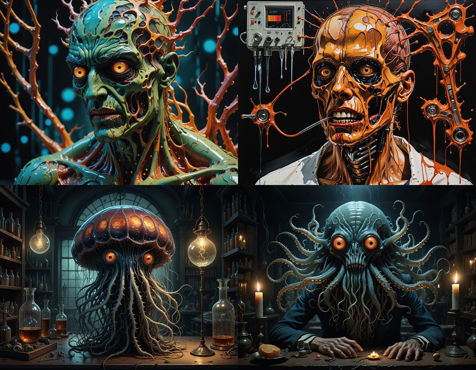 Disturbing Mutant Creature from a Twisted 1940s Experiment